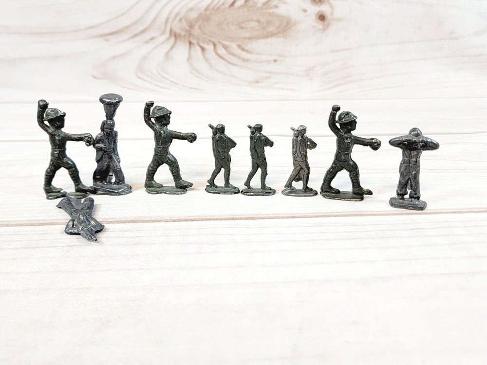 Vintage Toy Russian Soviet Tin Sailors/ Soldiers Figures USSR